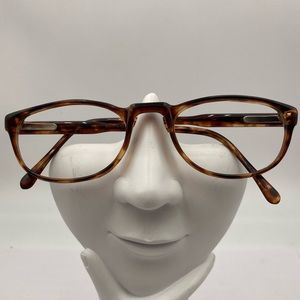Vintage Functional Tortoise Oval Sunglasses Frames